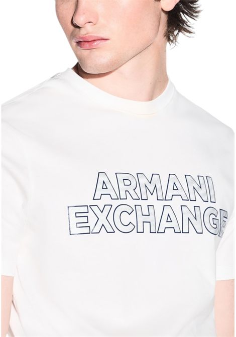 Maglietta in cotone dalla vestibilità slim ARMANI EXCHANGE | T-shirt | XM002413 AF10361U0009